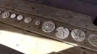 Making Plaster Casts of Tracks at Guernsey State Park