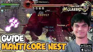 MANTICORE NEST | POV ELEMENTAL LORD (CANCEL LAMIA) - DRAGON NEST M: CLASSIC