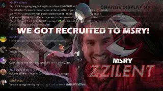 The moment I got recruited to TEAM MSRY live on TWITCH! #shorts