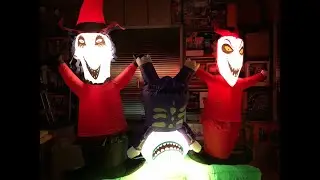 Review: Disney The Nightmare Before Christmas Lock, Shock, and Barrel 6 foot Halloween inflatable