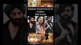 FASTEST 300 CRORE COLLECTED  INDIAN 🇮🇳 Movies #youtubeshorts #shorts