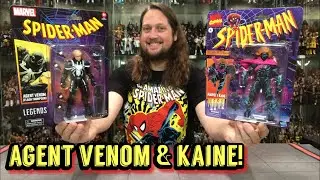 Agent Venom & Kaine Marvel Legends Unboxing & Review!