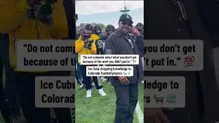 Ice Cube Drops GAME on Colorado Players 🐐