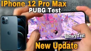 IPhone 12 Pro Max Pubg Test After New Update !!😱😍 | 12 Pro Max Ghraphics Test | Battery Test
