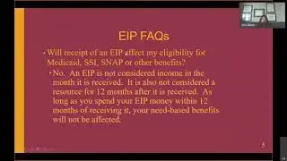 Session 7: Stimulus Check FAQ's