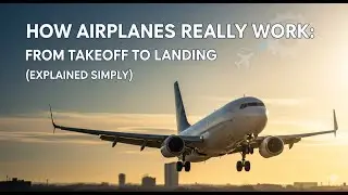 How Airplanes Really Work: From Takeoff to Landing (Explained Simply)