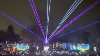2023 Disneyland Inspired Holiday Light Show (Tracy, Ca)