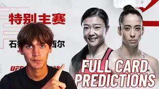 ROAD TO UFC SHI VS. BRASIL FULL CARD PREDICTIONS!