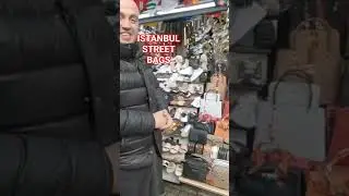 Street bags in Istanbul 🇹🇷Real street market shopping 👜