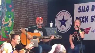 Kevin McCreery and Christine Devereaux playing Hole Hearted by Extreme at KEVFEST