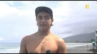 Interview de Elliot PAERATA-REID, surfeur Junior de Nouvelle-Z&eacute;lande