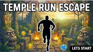 Temple Run Immersive Interactive Warm Up | Full Body Workout | Viral interactive Gameplay