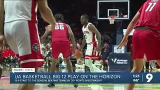 Undefeated Arizona basketball enters Big 12 play riding historic winning streak