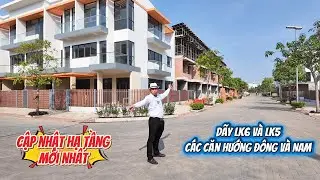 Thực tế trải nghiệm dãy LK6 & LK5 Nhà Phố Elite Life | Hướng Đông – Nam rất đẹp! #nhaphoelitelife