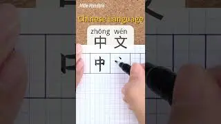 Zhong wen：CHINESE LANGUAGE⎮Write & Read Chinese Character⎮Calligraphy⎮Handwriting⎮Hanzi