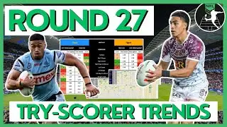 Try-Scorer Trends & Analysis | Round 27 | 2025 NRL Season