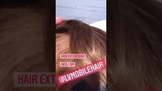 Las Vegas Hair Extensions #shorts #youtubeshorts #hairstyles