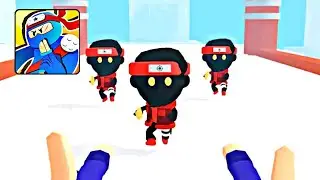 Ninja Hands  - Gameplay All levels Part #1 (Android, iOS) | Blue Sky Play