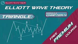 Elliott Wave Theory Module 2 Chapter 4 | Triangle Pattern Explained (A-B-C-D-E)