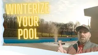 Как подготовить к зиме заглубленный бассейн из стекловолокна