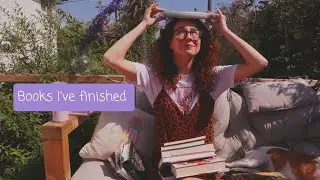 Books I've finished #BookReview #BookVlog #AprilWrapUp #MayWrapUp