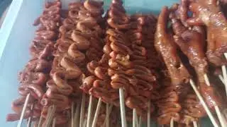 Вкуснятина! Филиппинские куриные лапки барбекю.
