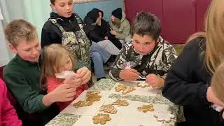 Мастер-класс по росписи имбирного рождественского пряника глазурью