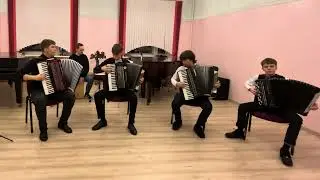 В. Бубен, В. Федорук. Jovane, Jovanke. Исп. ансамбль «Акцент». ДМШИ N12