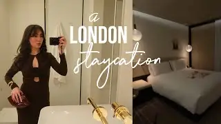 Luxury London Hotel Staycation 🧖🏻&zwj;♀️ Get Ready With Me, Dinner & Night Routine VLOG🤍