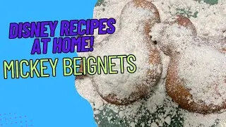 Mickey beignets at home! A picky eater tries Disney recipes.
