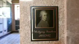 Wolfgang Amadeus Mozart Corridor Fairhaven Memorial Park Santa Ana California USA June 1, 2021