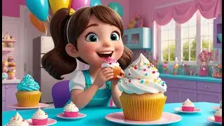 The Cupcake Parade Goes Marching On | Fun Sweet Treats Nursery Rhyme for Kids