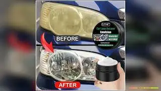 Car Headlight Restoration Polishing Kits Headlamp Scratch Remover Repair Cleaning Paste Remove