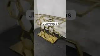 Stainless Steel PVD Console Table