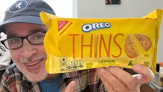 Are These The Greatest Oreos Ever?  Oreo Thins with Lemon Flavor Creme Review 🍋🍋🍋
