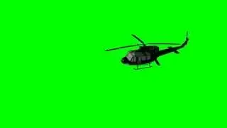 Free Helicopter Green Screen