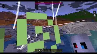 Minecraft ep1 SCARLET WITHER SKELETON VS DUST SANS [infinite mark{無限大關}]