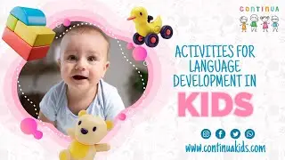 Activities for Language development in kids I Speech and Language therapy in children