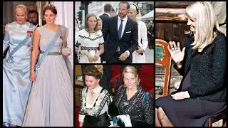 🩵🩵🩵Norwegian Royal Family | Queen Mette-Marit, Prince Haakon with Their Children