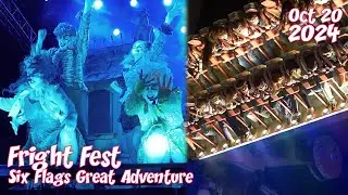 Fright Fest 2024 @ Six Flags Great Adventure (Oct 20, 2024)