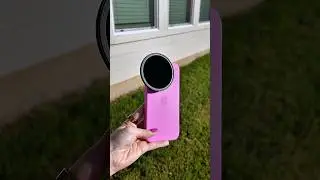 Trying a magnetic ND2&ndash;ND32 filter on my iPhone 16 Pro Max 📱☀️ #iPhoneVideo #NDfilter #K&FConcepts
