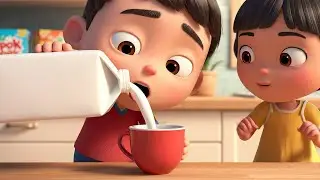 Cuphead Little Mug Spilled All the Milk | Fun Kids Songs & Nursery Rhymes