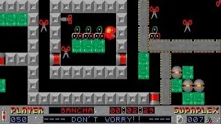 Supaplex (WITH COMMENTS): Level 50 - Don't Worry!!