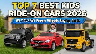 Top 7 Best Kids Ride-On Cars 2026 &ndash; Best Power Wheels Buying Guide!