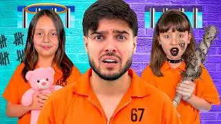 PRISIÓN de NIÑA BUENA vs NIÑA MALA !!