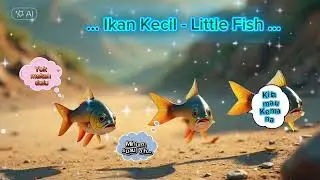 🐟 Ikan Kecil &ndash; Little Fish | Lagu Anak Ceria & Edukatif 🌊