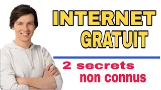 D&eacute;couvrez comment avoir r&eacute;ellement la connexion gratuite