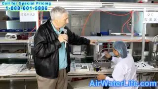 Water Ionizer Factory Tour |Air Water Life | Aqua Ionizer Deluxe 7.0