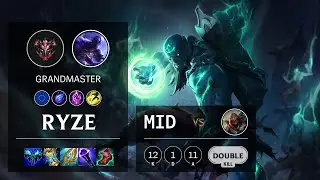 Ryze Mid vs Zed - EUW Grandmaster Patch 11.8