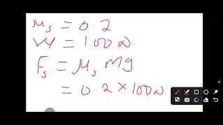 Mechanics friction force lesson 1